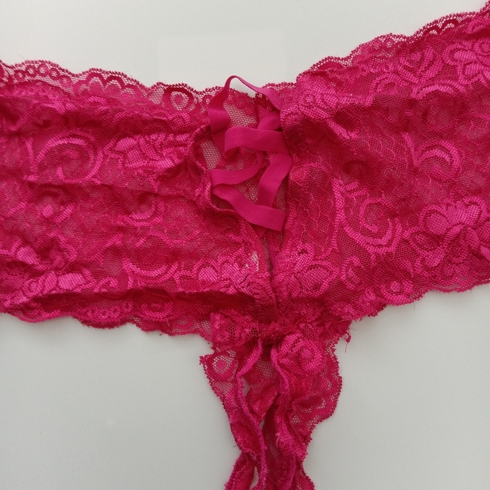 NEW 5pk Laceup Back Boyshorts - Picture 4 of 7